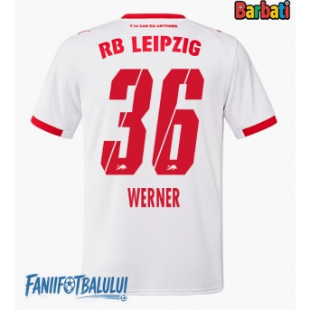 RB Leipzig Timo Werner #36 Tricou Fotbal Replică 2025-26 Barbati Acasa
